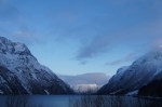 Slik er Hyefjorden i januar 2012